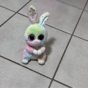 Ty‎ Beanie Boo Bubby Easter Rabbit Bunny.
